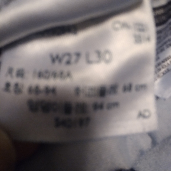 Levi's 711 Distressed Skinny Jeans, Size: 27 - Picture 7 of 10